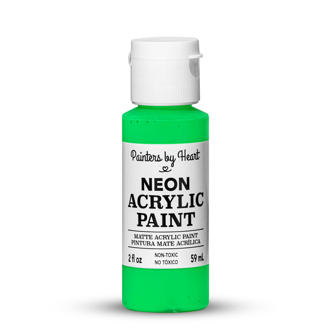 Painters by Heart, Matte Acrylic Paint, 2 Fl Oz, Assorted Matte Colors