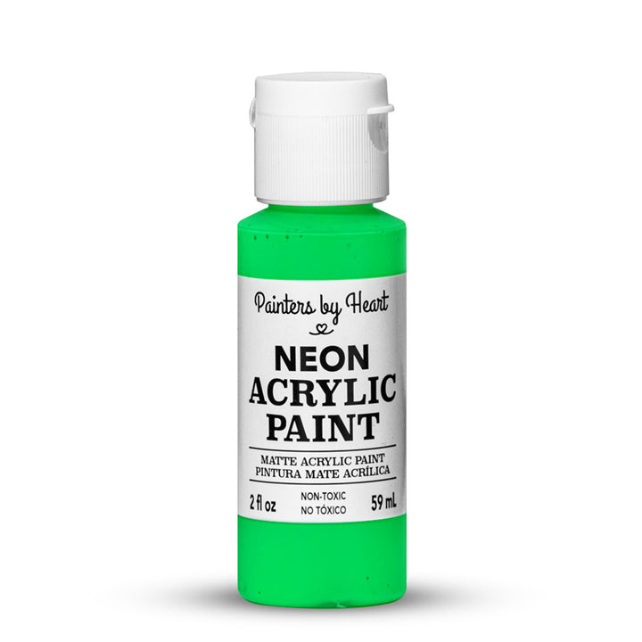 Painters by Heart, Matte Acrylic Paint, 2 Fl Oz, Assorted Matte Colors