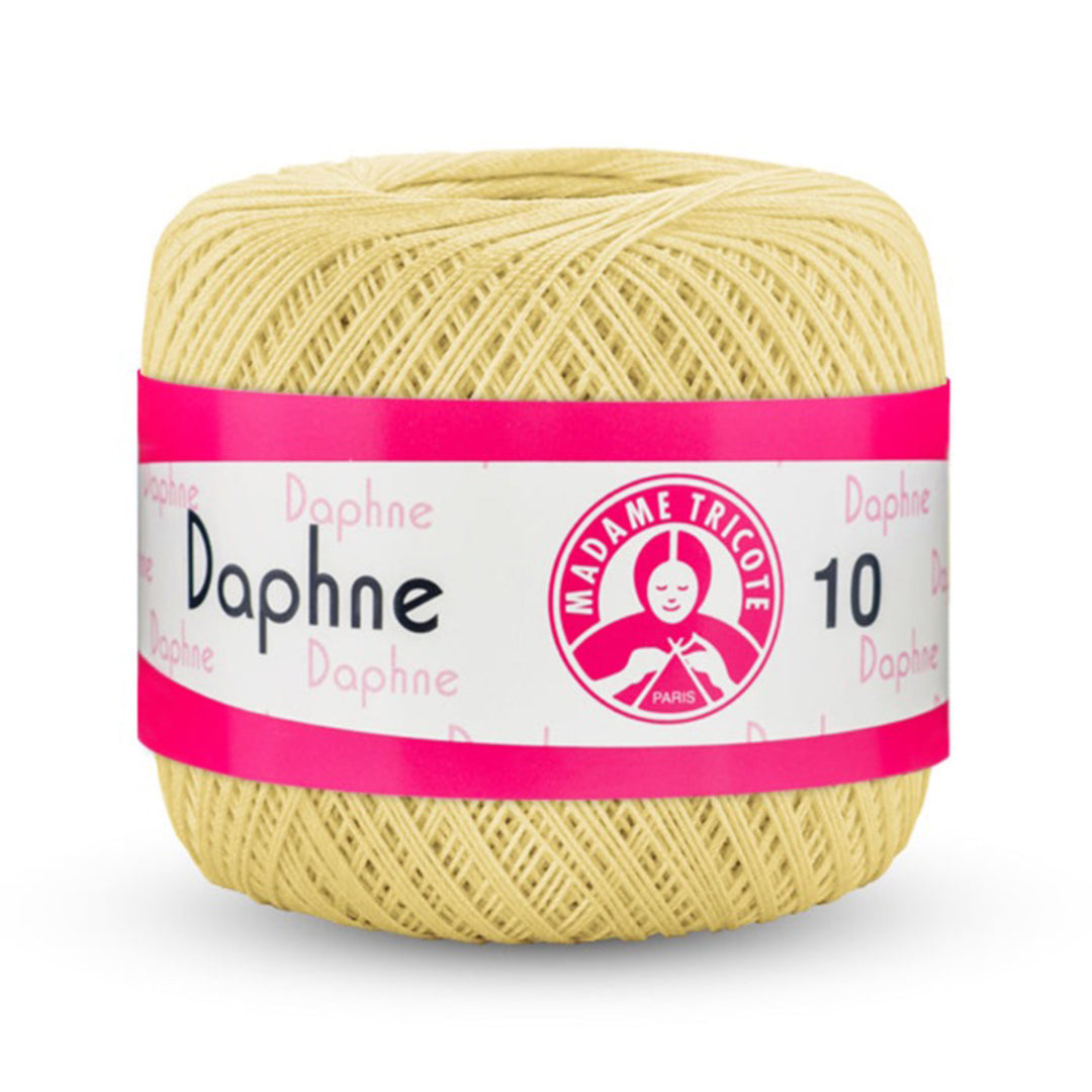Madame Tricote Paris Daphne, 100% Cotton, Handknitting Yarn, 50g, 308 Yards, 6-Pack