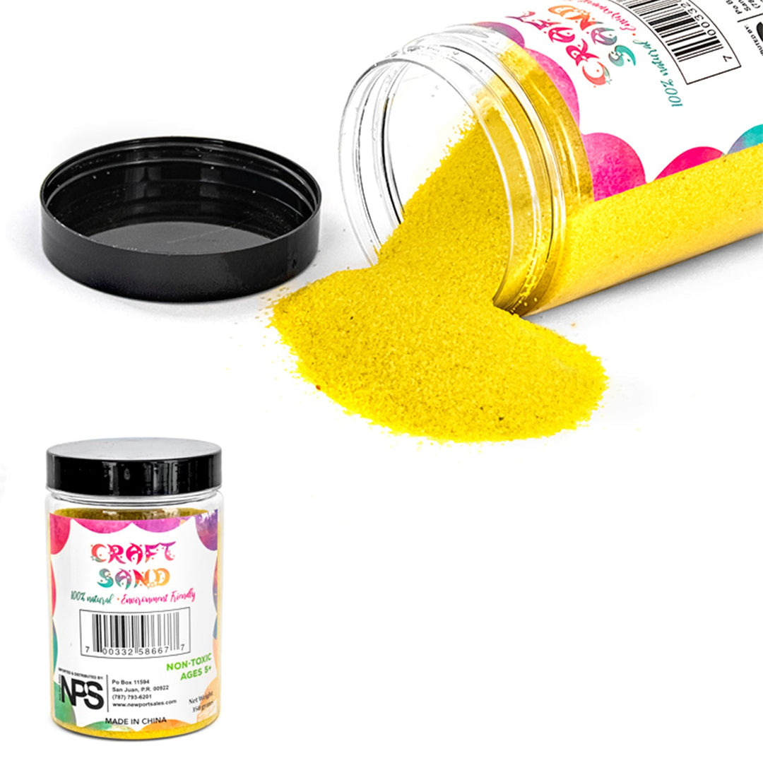 Decorative Sand Fine Grain, Color Variety, 350 grams, 1 bottle