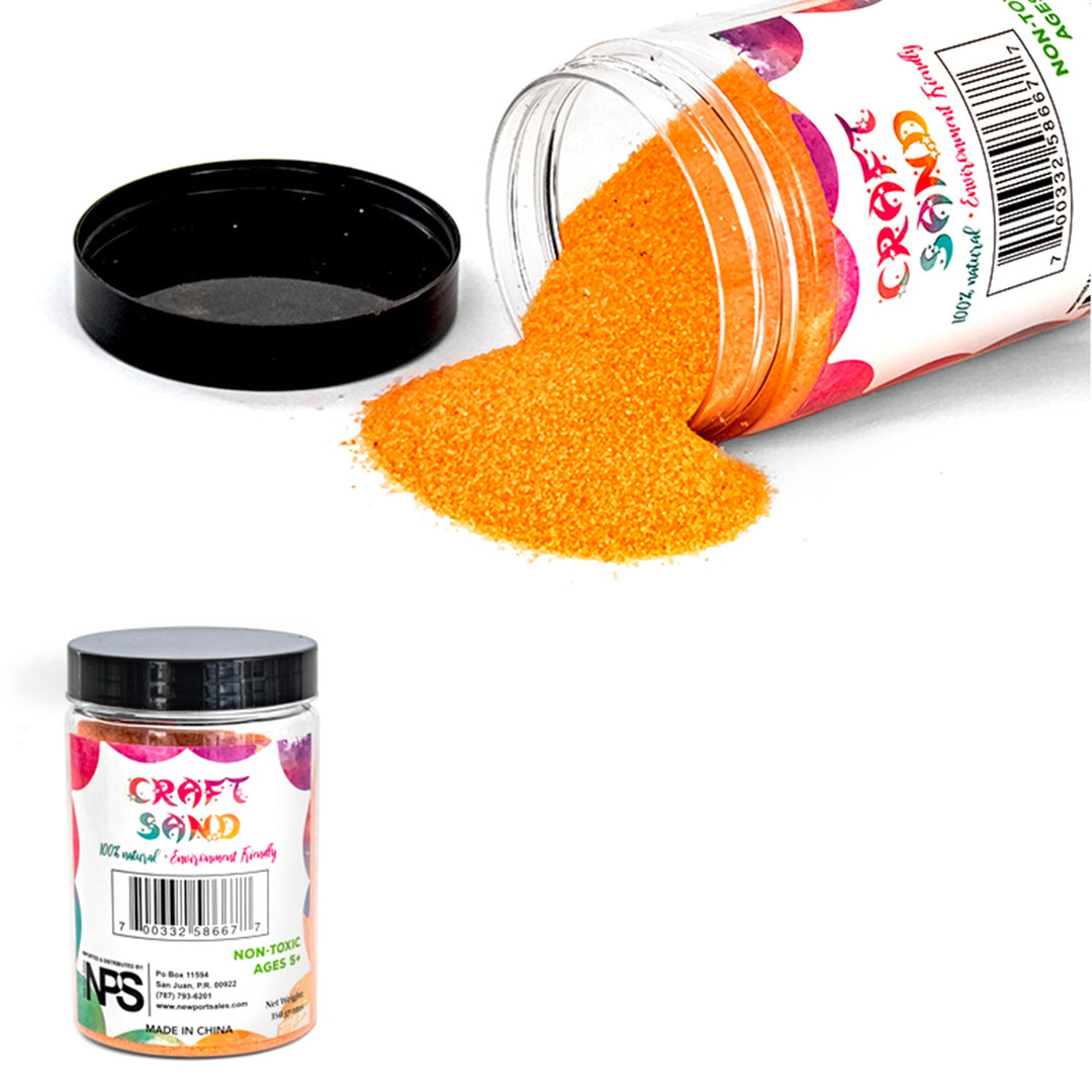 Decorative Sand Fine Grain, Color Variety, 350 grams, 1 bottle