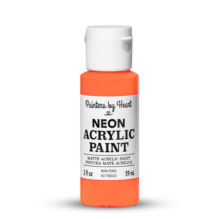 Painters by Heart, Matte Acrylic Paint, 2 Fl Oz, Assorted Matte Colors