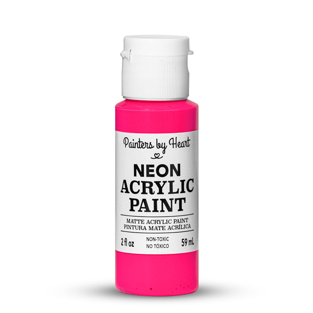 Painters by Heart, Matte Acrylic Paint, 2 Fl Oz, Assorted Matte Colors