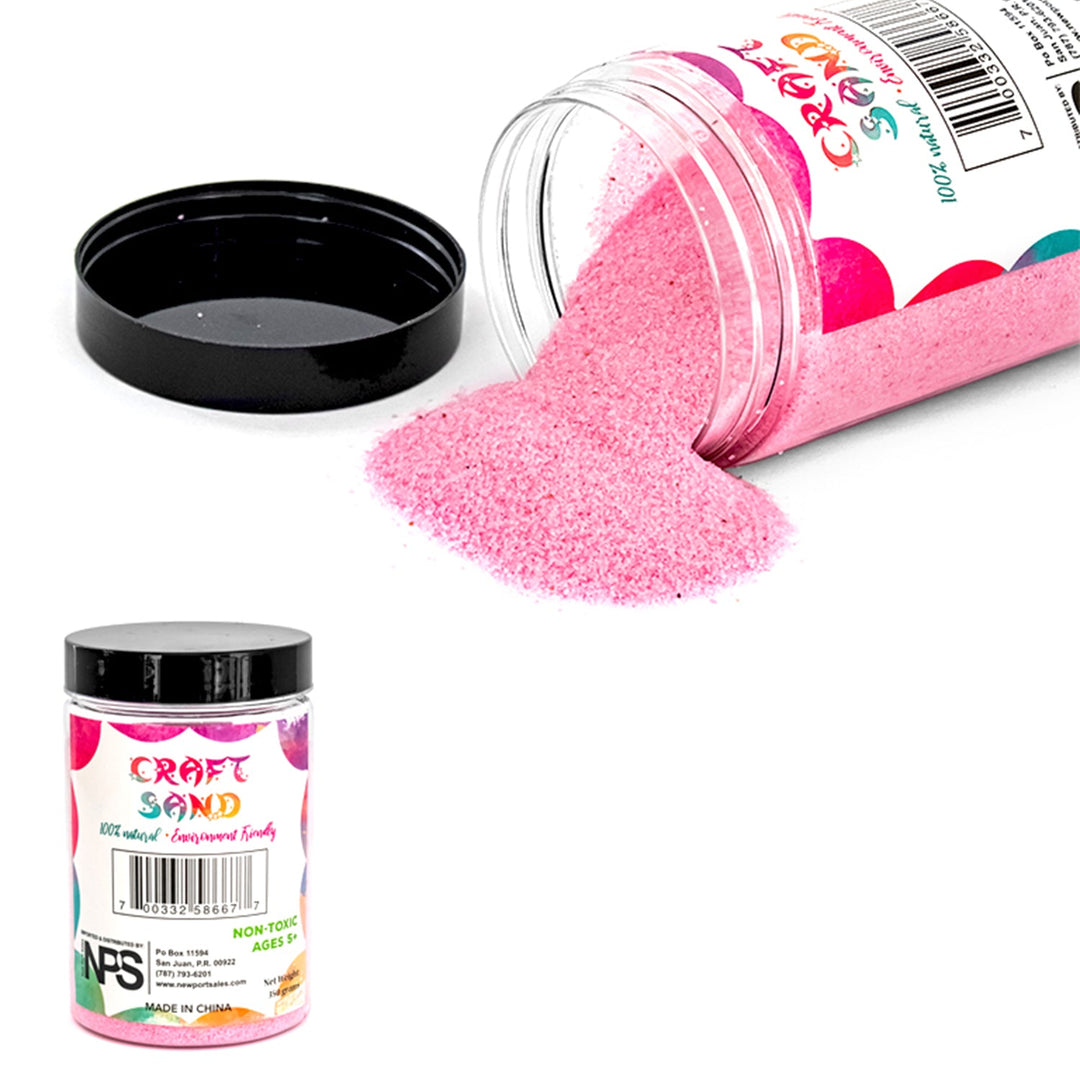 Decorative Sand Fine Grain, Color Variety, 350 grams, 1 bottle