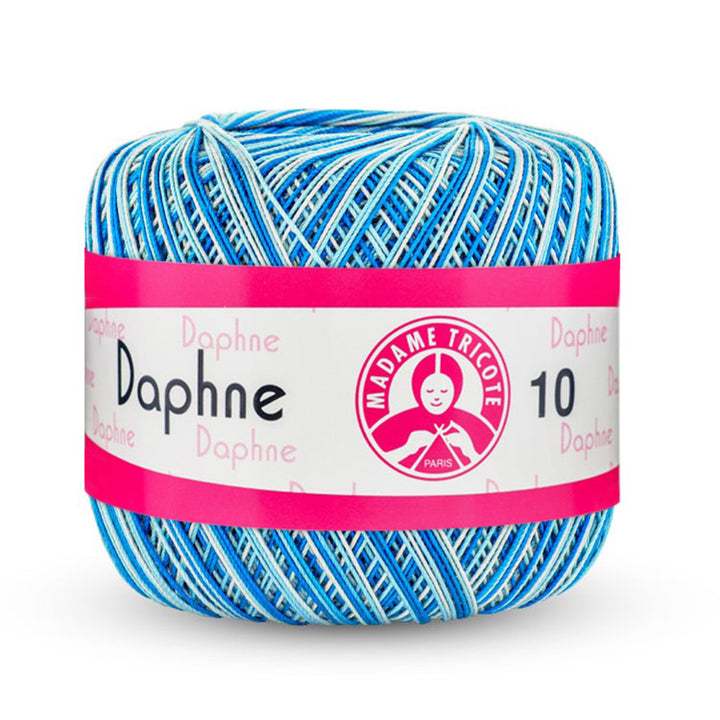 Madame Tricote Paris Daphne, 100% Cotton, Handknitting Yarn, 50g, 308 Yards, 6-Pack