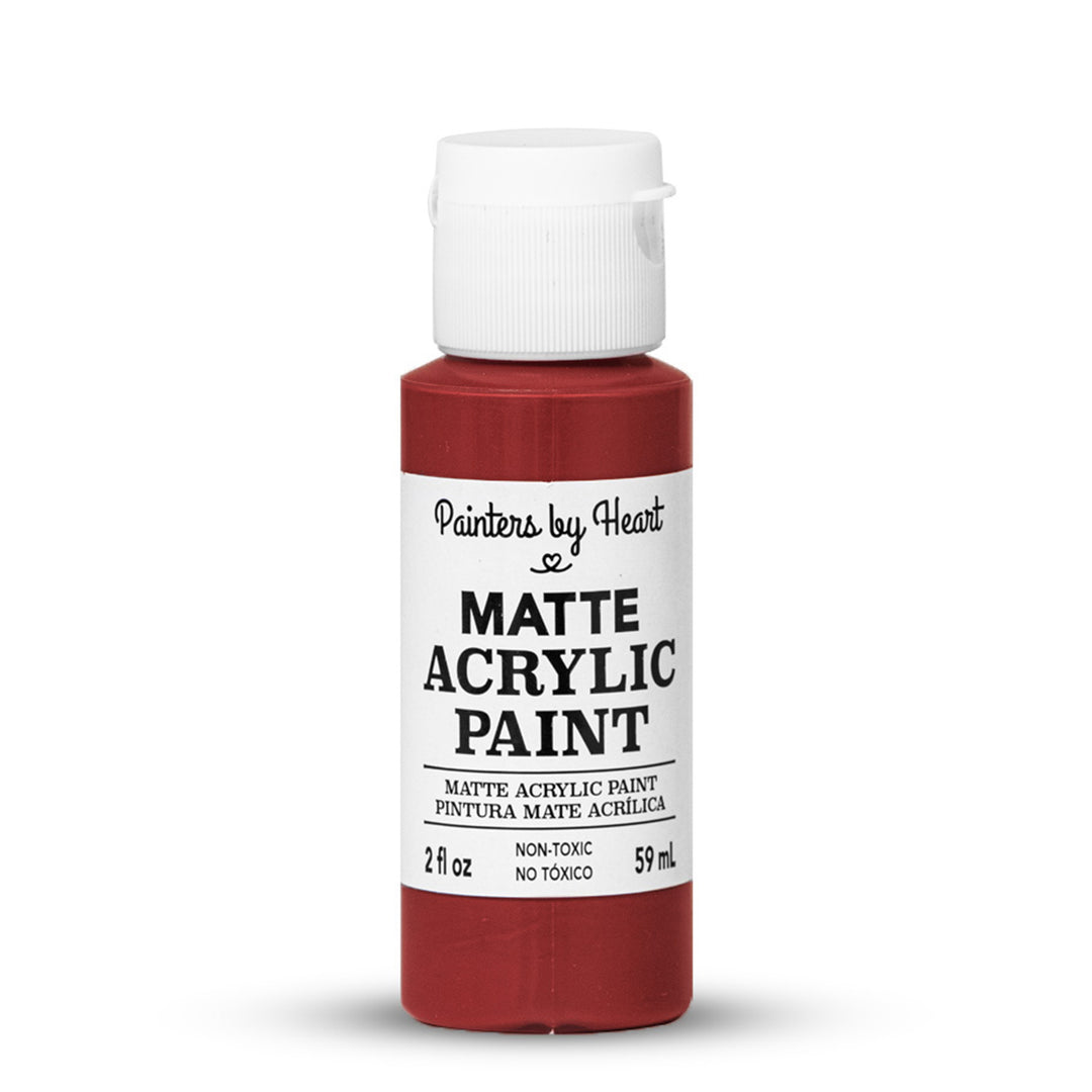 Painters by Heart, Matte Acrylic Paint, 2 Fl Oz, Assorted Matte Colors