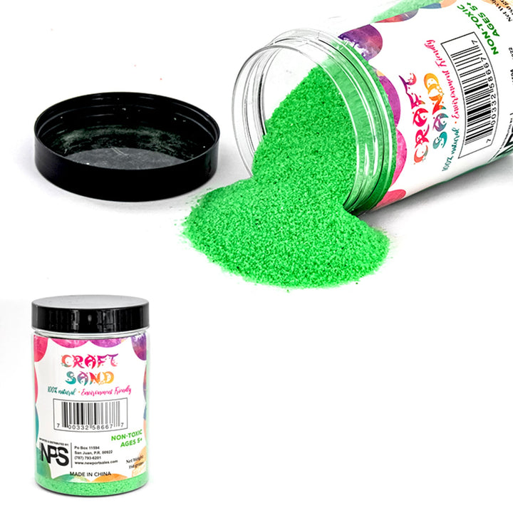 Decorative Sand Fine Grain, Color Variety, 350 grams, 1 bottle