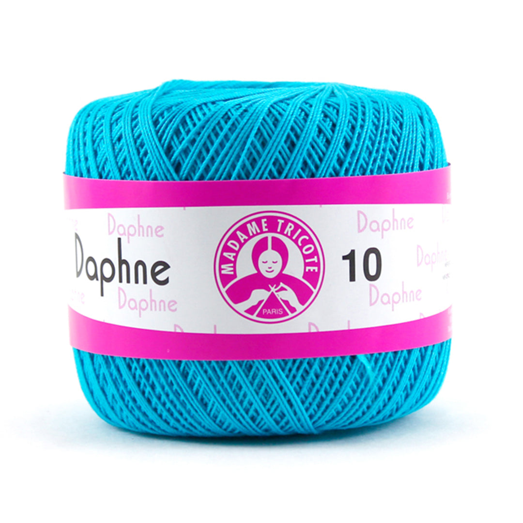 Madame Tricote Paris Daphne, 100% Cotton, Handknitting Yarn, 50g, 308 Yards, 6-Pack