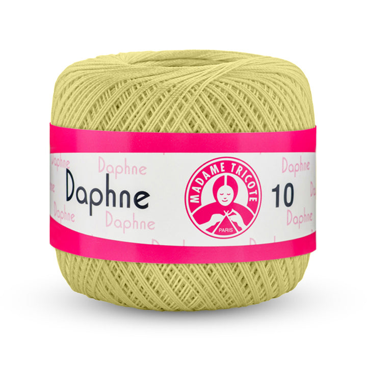 Madame Tricote Paris Daphne, 100% Cotton, Handknitting Yarn, 50g, 308 Yards, 6-Pack