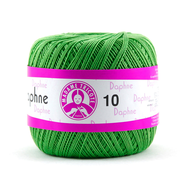 Madame Tricote Paris Daphne, 100% Cotton, Handknitting Yarn, 50g, 308 Yards, 6-Pack
