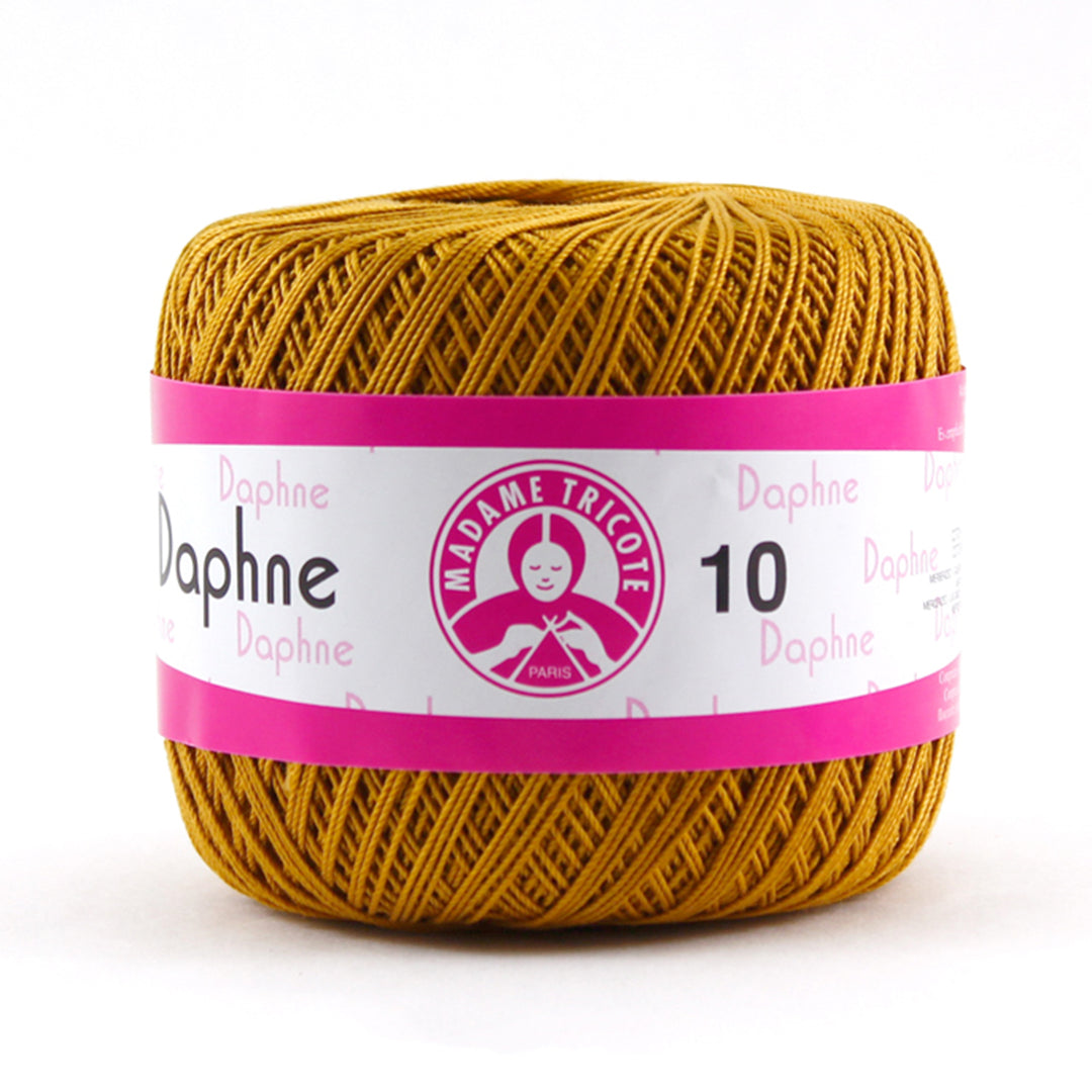 Madame Tricote Paris Daphne, 100% Cotton, Handknitting Yarn, 50g, 308 Yards, 6-Pack