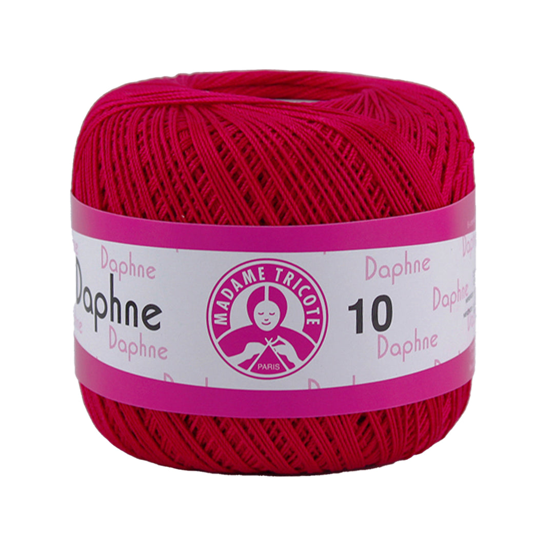 Madame Tricote Paris Daphne, 100% Cotton, Handknitting Yarn, 50g, 308 Yards, 6-Pack