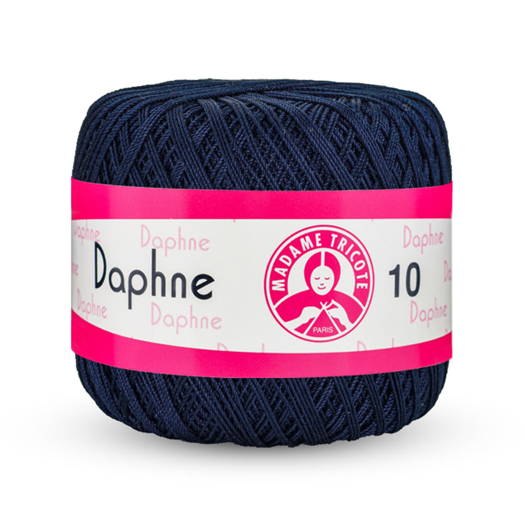 Madame Tricote Paris Daphne, 100% Cotton, Handknitting Yarn, 50g, 308 Yards, 6-Pack