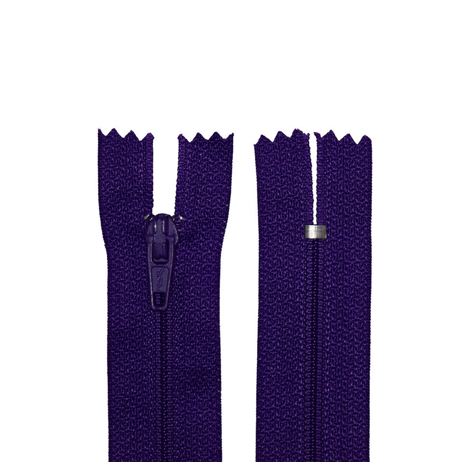 Avanti 100% Polyester Zippers for Tailor Sewing Crafts,  22 inch (55cm),  Bag of 25 pcs (41 colors)