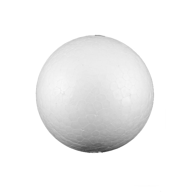 Foam Round Ball, 3" Inches, Polly Balls for Crafts, Ornaments, School Projects & Decorations