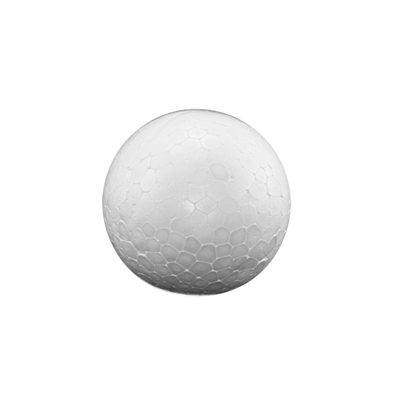 Foam Round Ball, 2.5" Inches, Polly Balls for Crafts, Ornaments, School Projects & Decorations, 12 packs of 8pcs, 8-Pack