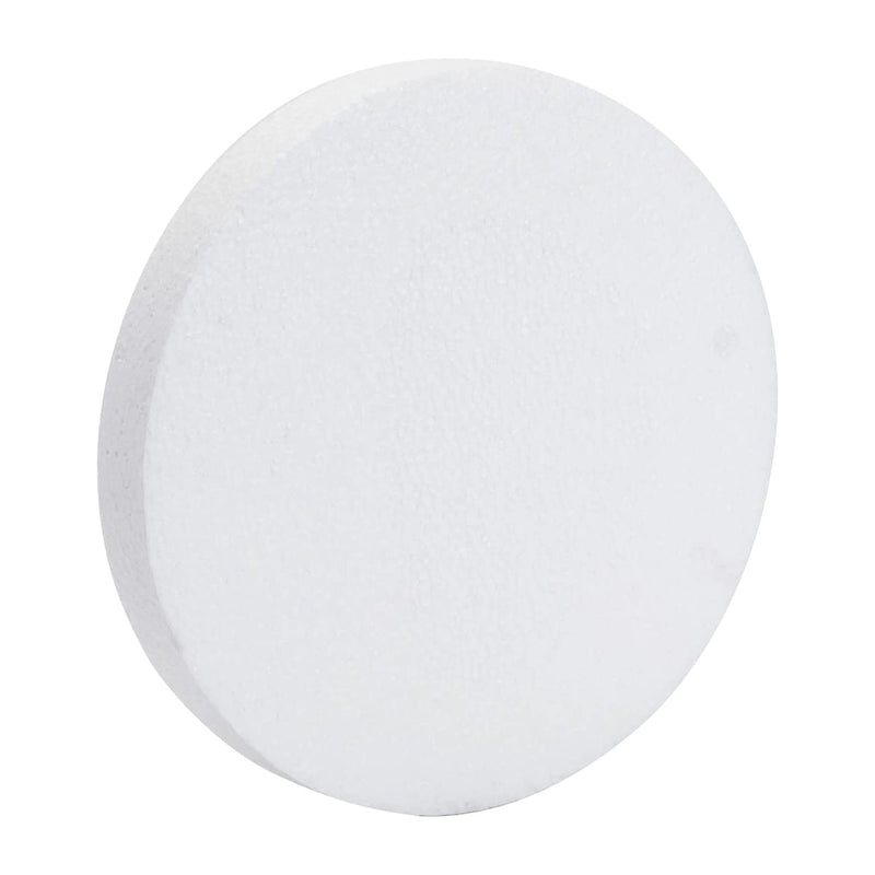 Styrofoam Disk for Crafts, 10" wide, 1 pc, 12-Pack