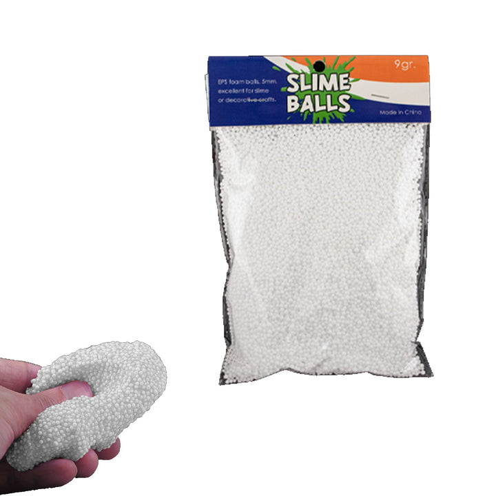 Mini Slime Balls, 5mm for Crafts, School Projects & Decorations or Fun,  10 grams