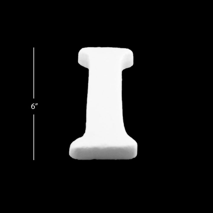 Foam Letters, 6" inches for Crafts, Ornaments, School Projects & Decorations, A-Z