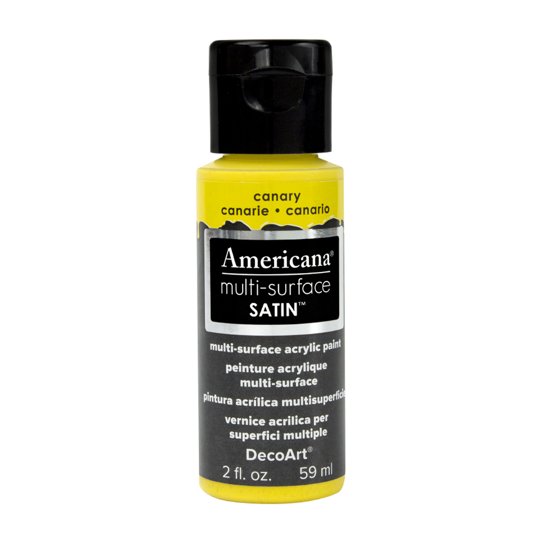DecoArt Americana, Multi-Surface Satin Acrylic Paint, 2 Oz.