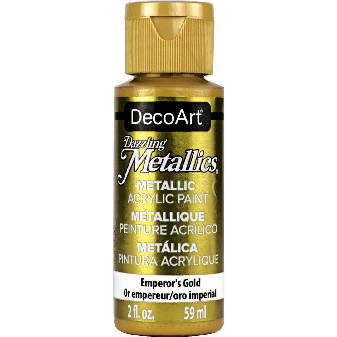 DecoArt, Dazzling Metallics Paint, 2 Fl. Oz., 59 ml