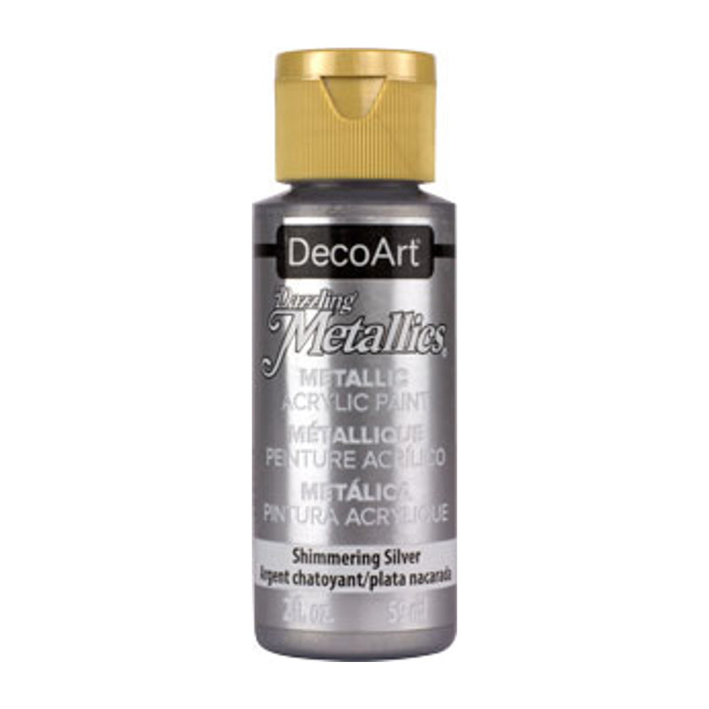 DecoArt, Dazzling Metallics Paint, 2 Fl. Oz., 59 ml