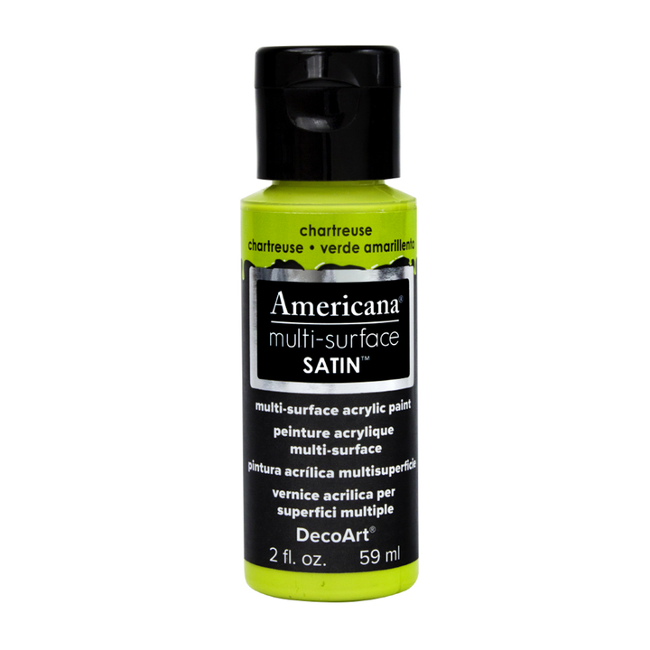 DecoArt Americana, Multi-Surface Satin Acrylic Paint, 2 Oz.