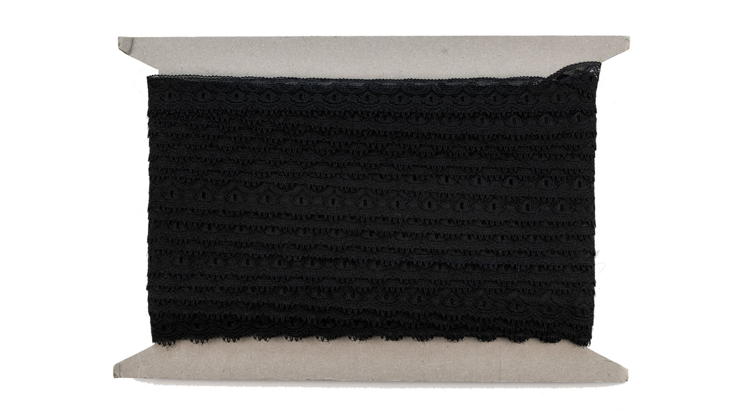 Elegant Nylon Lace Trim - 1-Inch Wide,