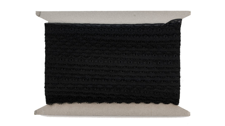 Elegant Nylon Lace Trim - 1-Inch Wide,