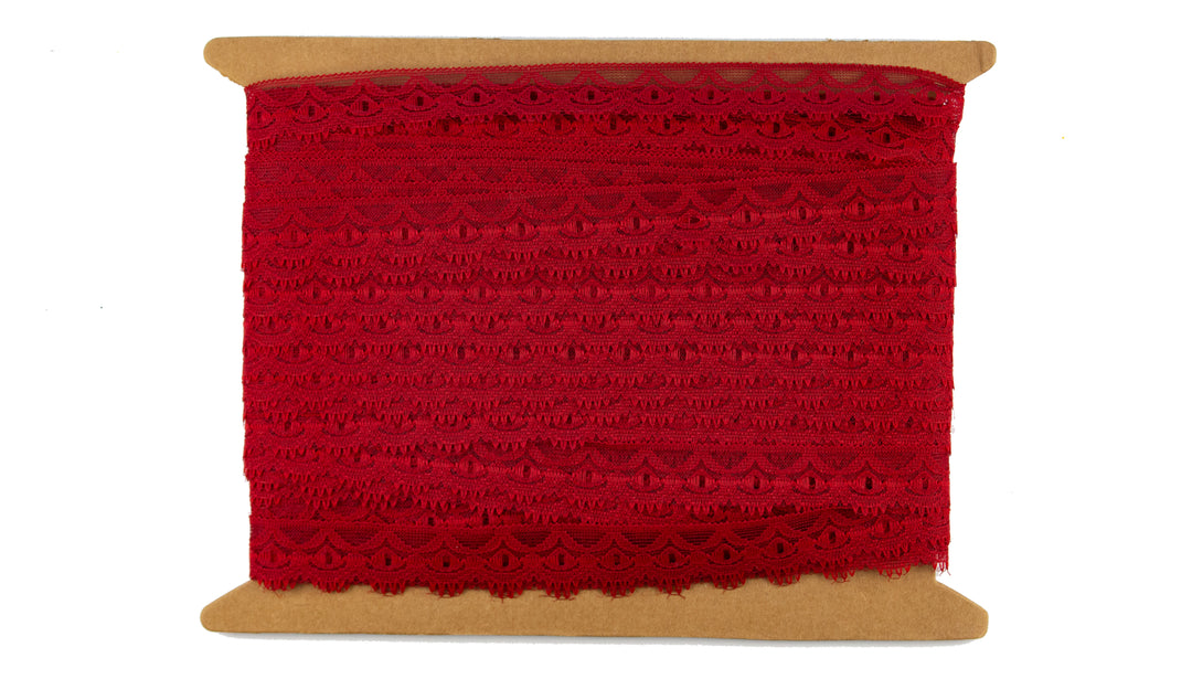 Elegant Nylon Lace Trim - 1-Inch Wide,