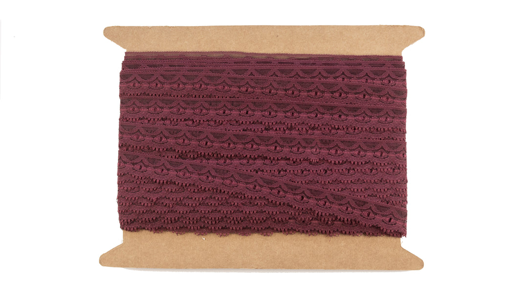 Elegant Nylon Lace Trim - 1-Inch Wide,