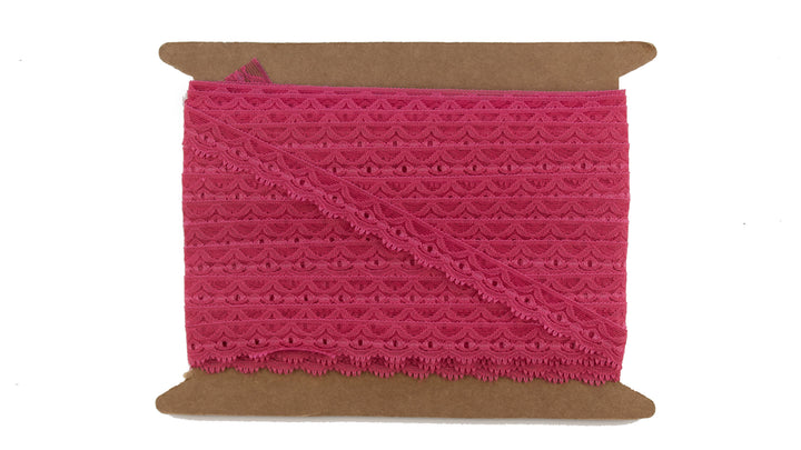 Elegant Nylon Lace Trim - 1-Inch Wide,