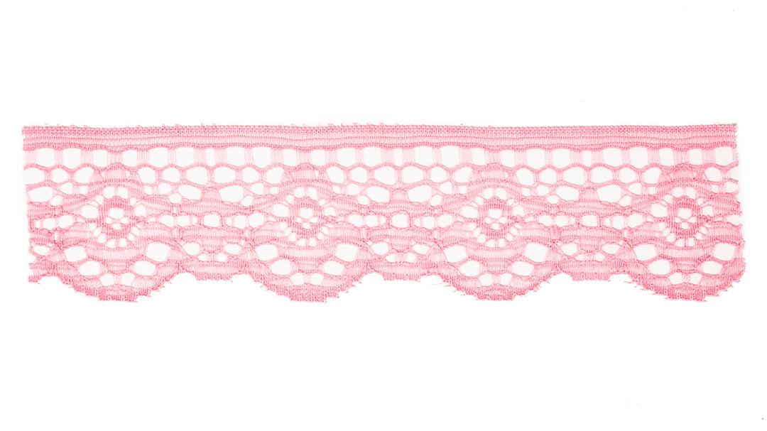 Delicate Nylon Lace Trim - 1 1/4" Wide