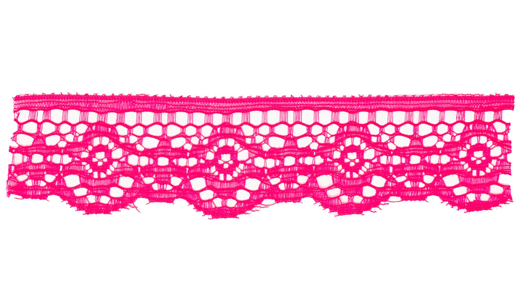 Delicate Nylon Lace Trim - 1 1/4" Wide