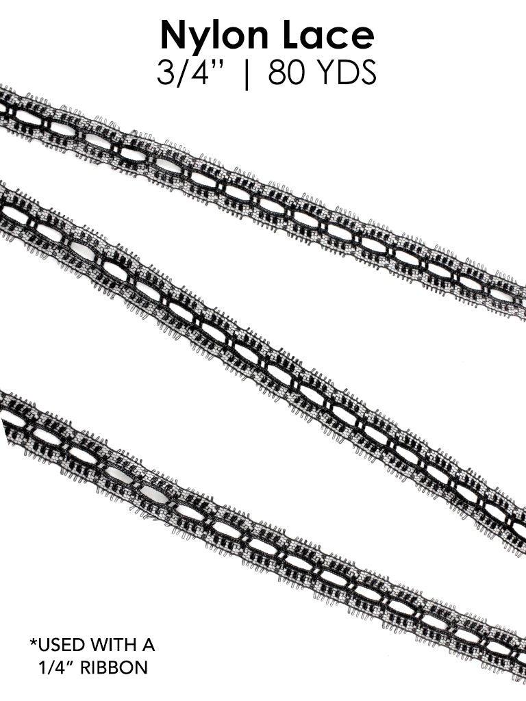 NYLON LACE  3/4"  (YDS)