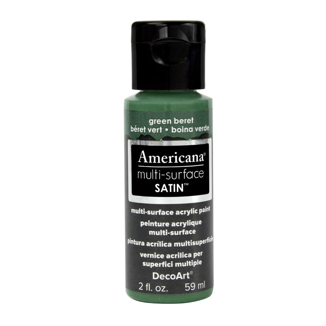 DecoArt Americana, Multi-Surface Satin Acrylic Paint, 2 Oz.