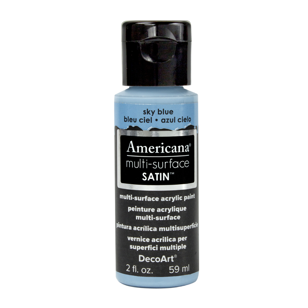 DecoArt Americana, Multi-Surface Satin Acrylic Paint, 2 Oz.