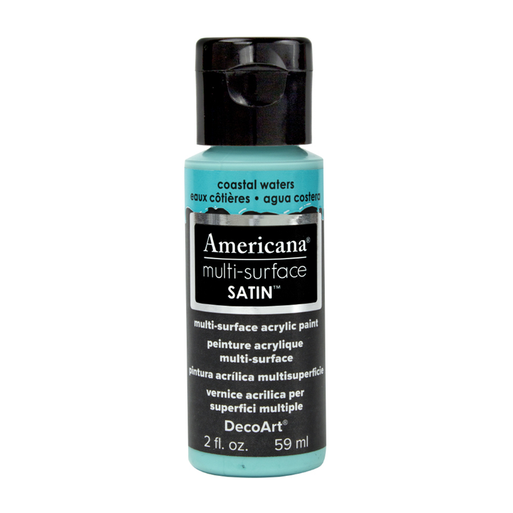 DecoArt Americana, Multi-Surface Satin Acrylic Paint, 2 Oz.