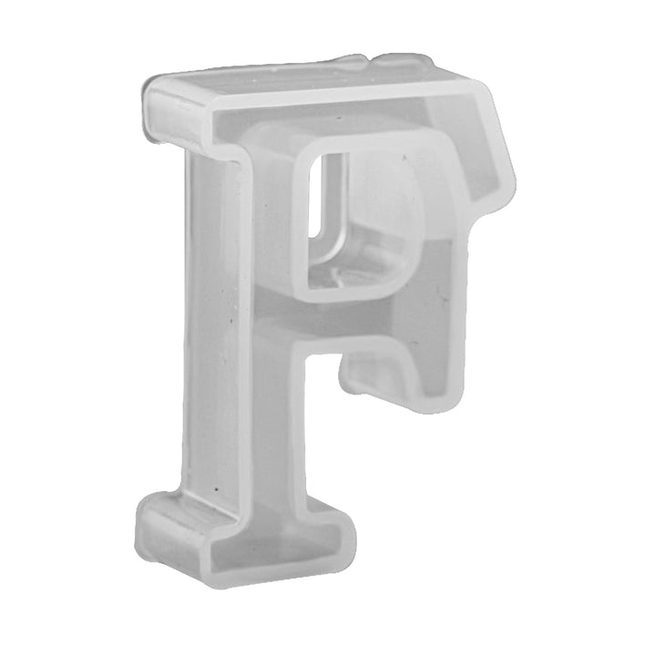 Avanti , Silicone Mold Craft , "A - Z" Alphabet Letter , Small Size 1.5" x 1" inch ,,   12-Pack