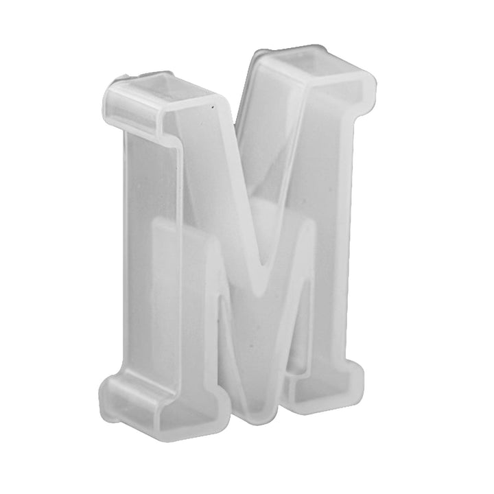 Avanti , Silicone Mold Craft , "A - Z" Alphabet Letter , Small Size 1.5" x 1" inch