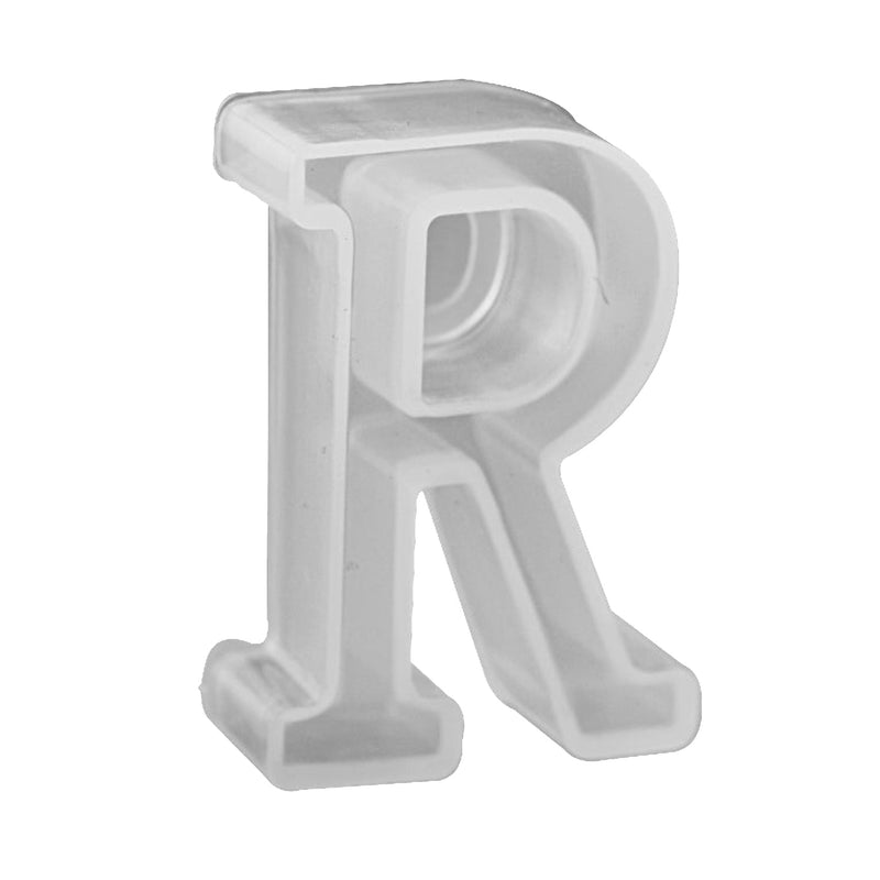 Avanti , Silicone Mold Craft , "A - Z" Alphabet Letter , Small Size 1.5" x 1" inch