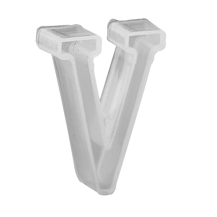 Avanti , Silicone Mold Craft , "A - Z" Alphabet Letter , Small Size 1.5" x 1" inch