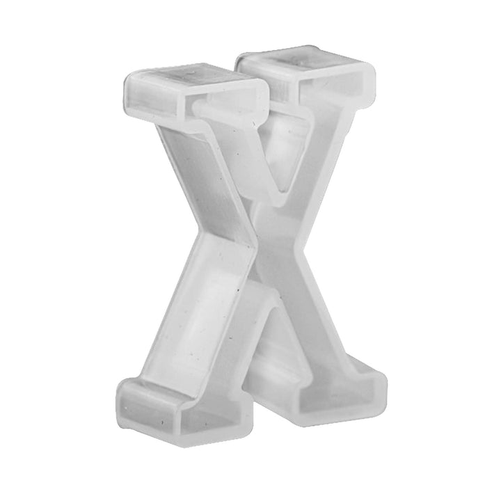 Avanti , Silicone Mold Craft , "A - Z" Alphabet Letter , Small Size 1.5" x 1" inch