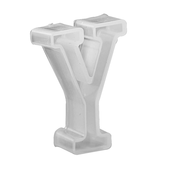 Avanti , Silicone Mold Craft , "A - Z" Alphabet Letter , Small Size 1.5" x 1" inch