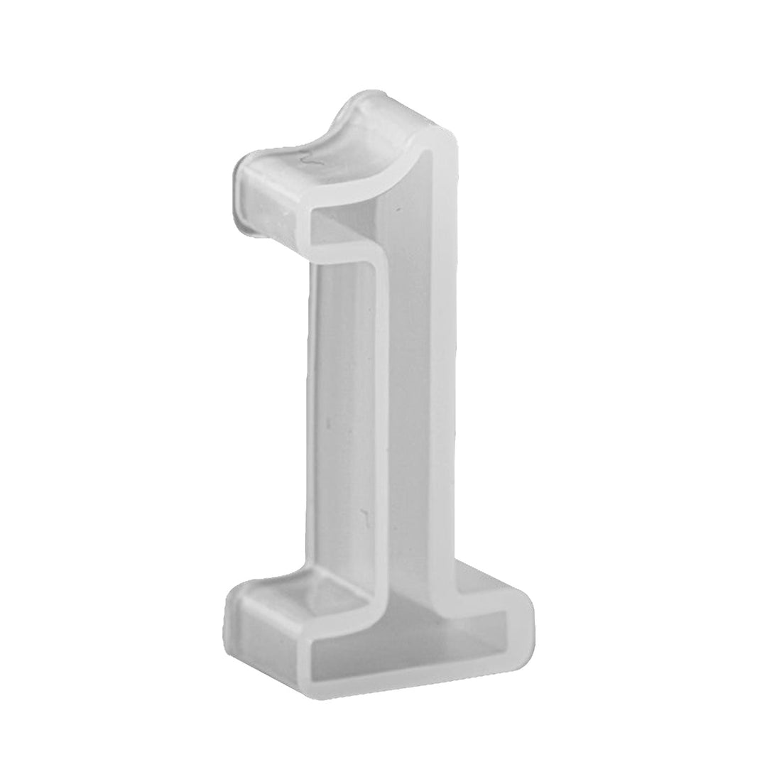 Avanti , Silicone Mold Craft , 0 - 9 Numbers , Small Size 1.5" x 1" inch  , For Resin