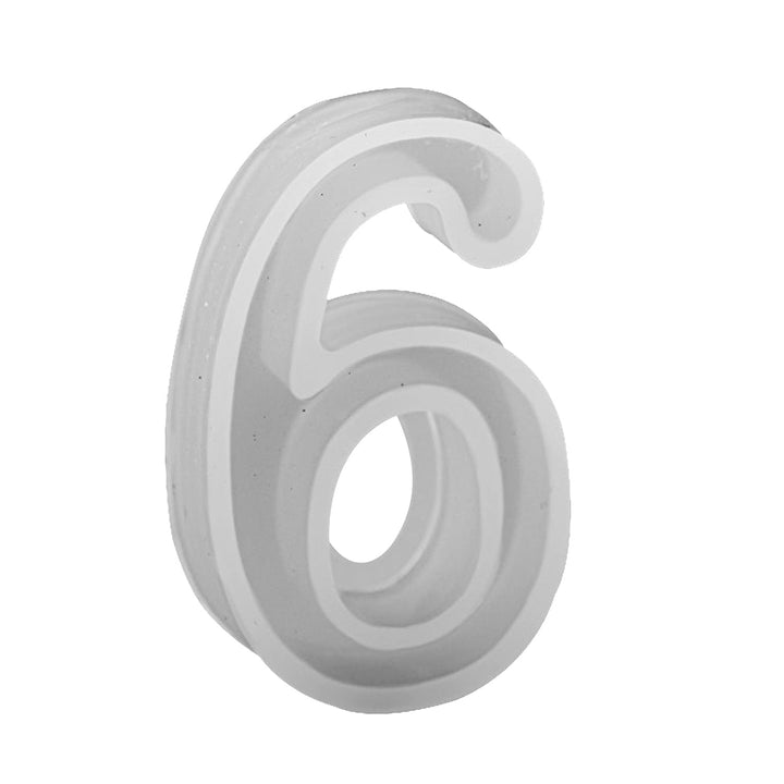 Avanti , Silicone Mold Craft , 0 - 9 Numbers , Small Size 1.5" x 1" inch  , For Resin