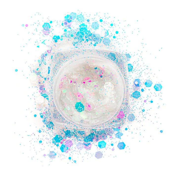 Avanti, Mixed Hexagon Glitter, For Resin Craft Project, Body & Nail Decor, 12-Pack