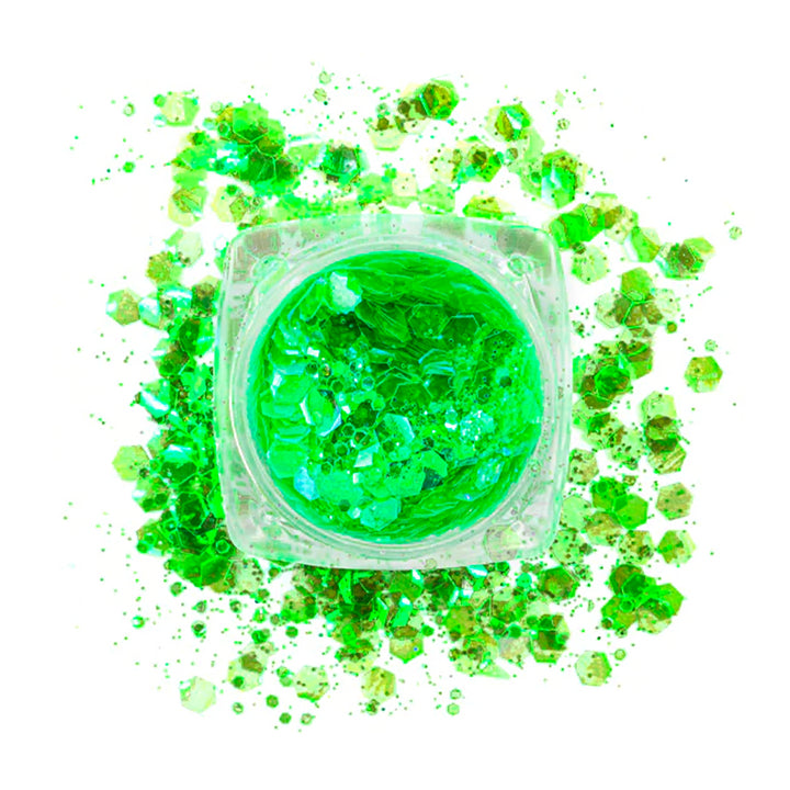 Avanti, Mixed Hexagon Glitter, For Resin Craft Project, Body & Nail Decor, 1 Piece