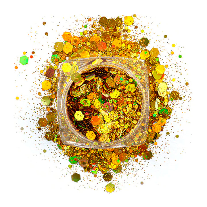Avanti, Mixed Hexagon Glitter, For Resin Craft Project, Body & Nail Decor, 1 Piece