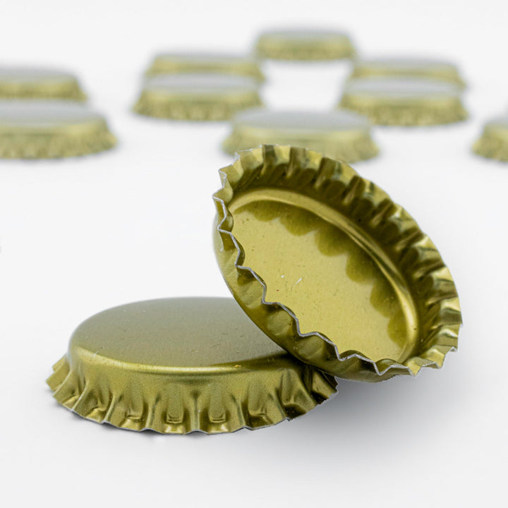 New Chrome Bottle Caps, Variety Color Bottle Caps 12 pieces, 12-Pack